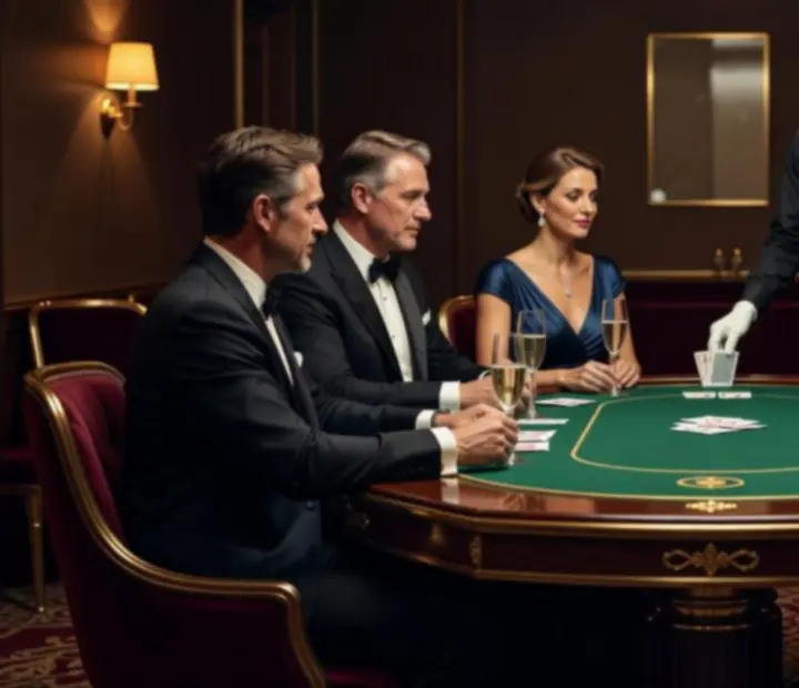 VIP pokerový zážitek v luxusním salonku se špičkovým servisem a diskrétní atmosférou.